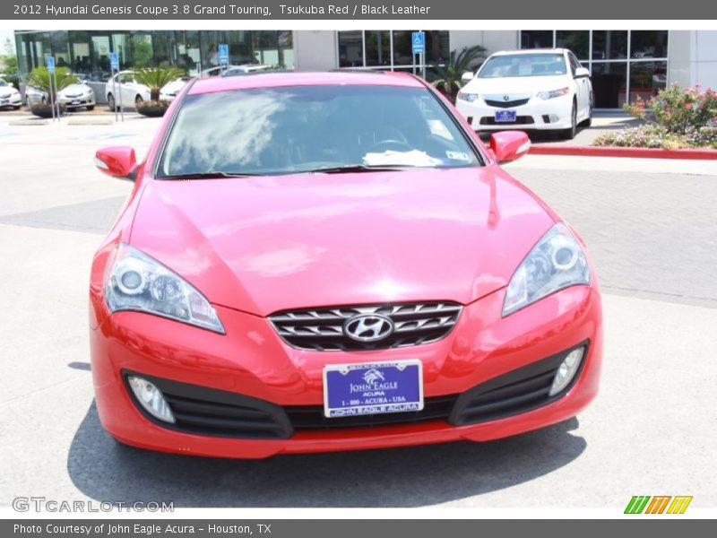 Tsukuba Red / Black Leather 2012 Hyundai Genesis Coupe 3.8 Grand Touring