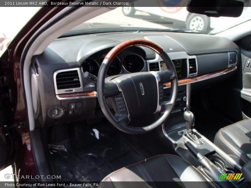 Bordeaux Reserve Metallic / Dark Charcoal 2011 Lincoln MKZ AWD