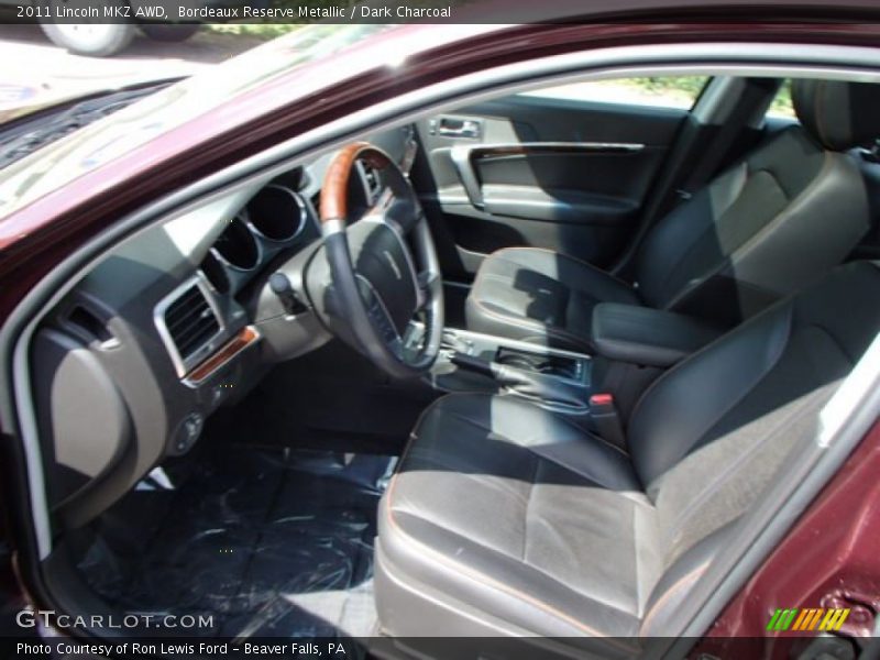 Bordeaux Reserve Metallic / Dark Charcoal 2011 Lincoln MKZ AWD