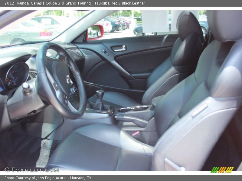  2012 Genesis Coupe 3.8 Grand Touring Black Leather Interior
