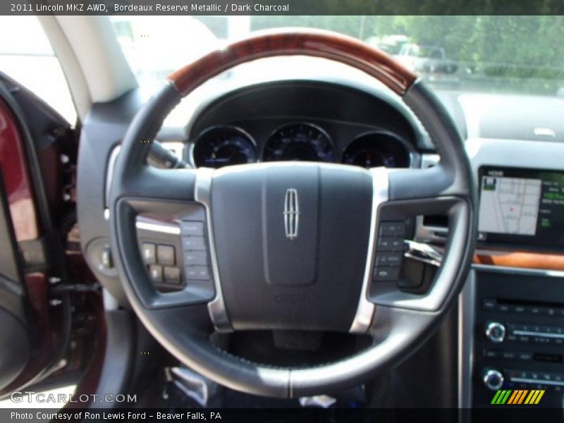 Bordeaux Reserve Metallic / Dark Charcoal 2011 Lincoln MKZ AWD