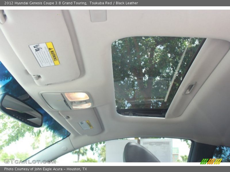 Sunroof of 2012 Genesis Coupe 3.8 Grand Touring