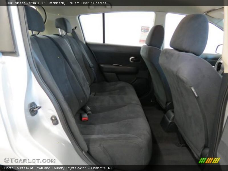 Brilliant Silver / Charcoal 2008 Nissan Versa 1.8 S Hatchback