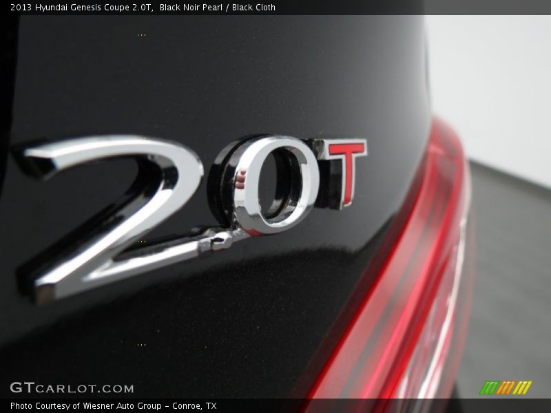 Black Noir Pearl / Black Cloth 2013 Hyundai Genesis Coupe 2.0T