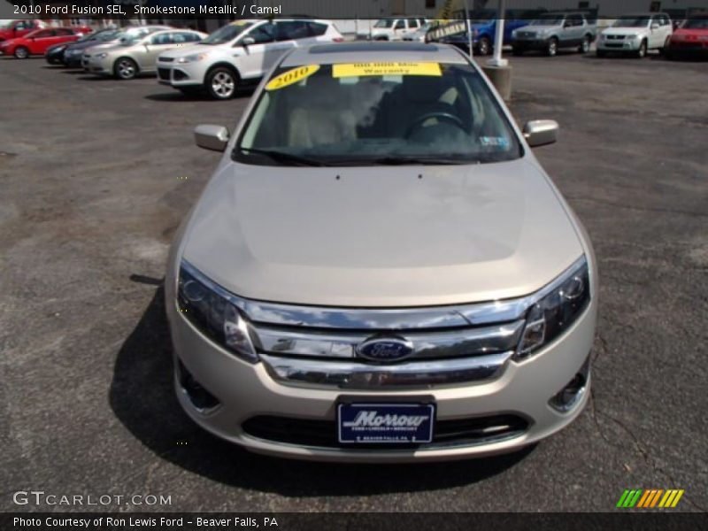 Smokestone Metallic / Camel 2010 Ford Fusion SEL
