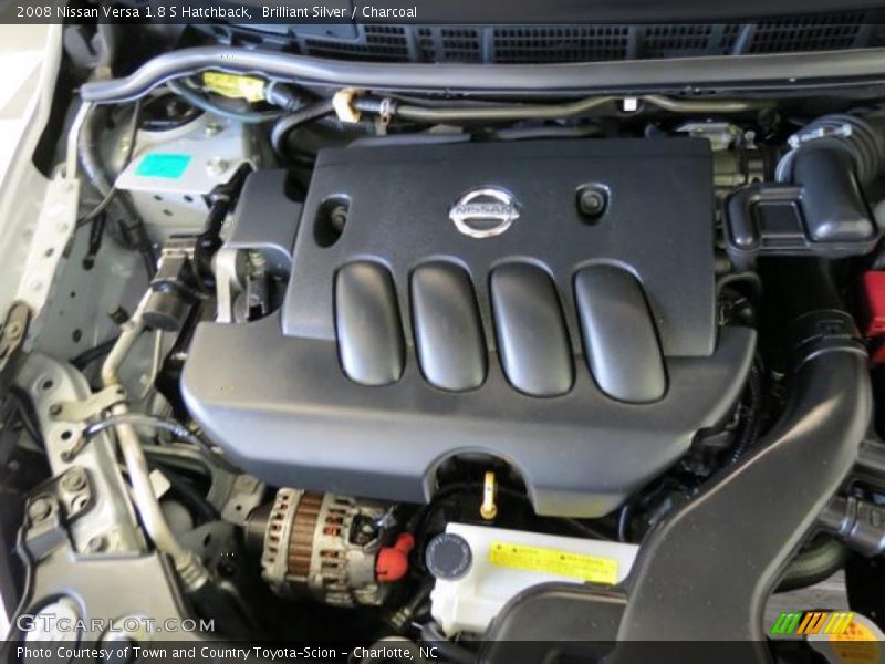  2008 Versa 1.8 S Hatchback Engine - 1.8 Liter DOHC 16-Valve VVT 4 Cylinder