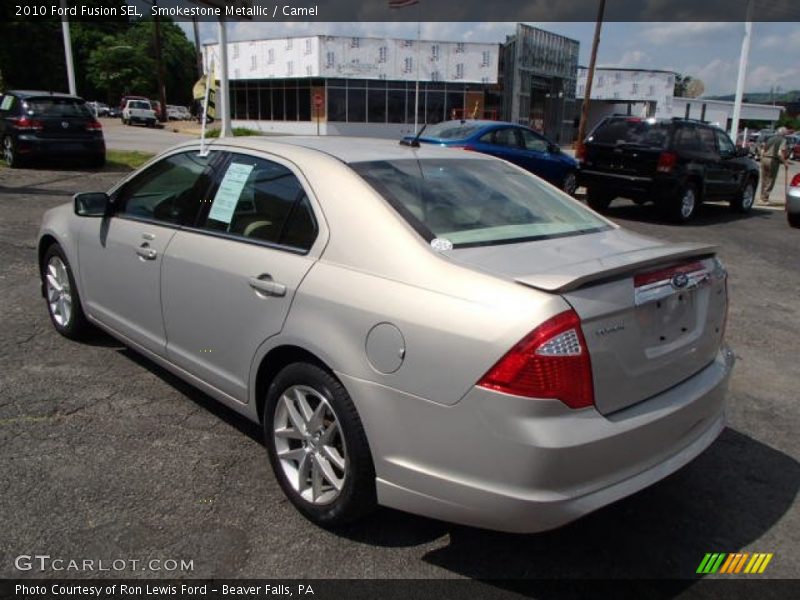 Smokestone Metallic / Camel 2010 Ford Fusion SEL
