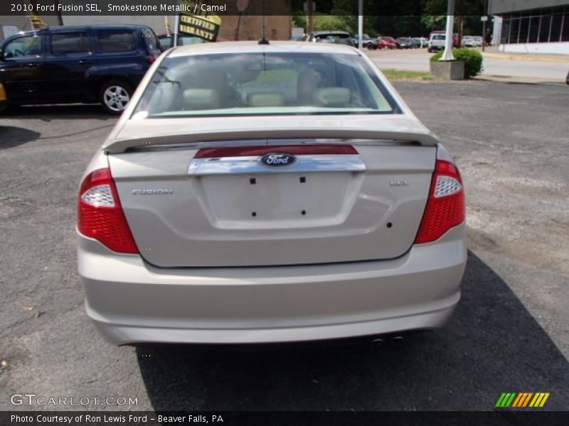 Smokestone Metallic / Camel 2010 Ford Fusion SEL