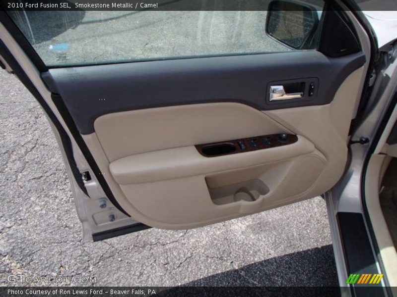 Smokestone Metallic / Camel 2010 Ford Fusion SEL