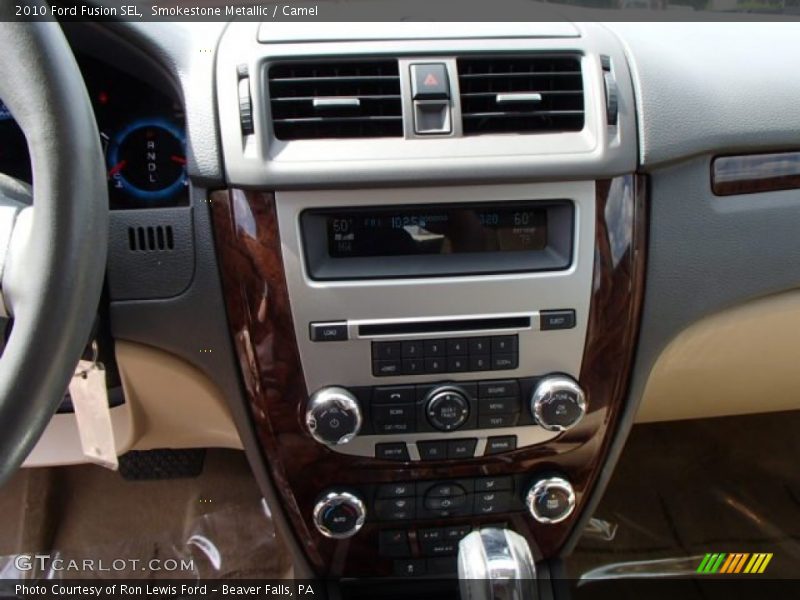 Smokestone Metallic / Camel 2010 Ford Fusion SEL