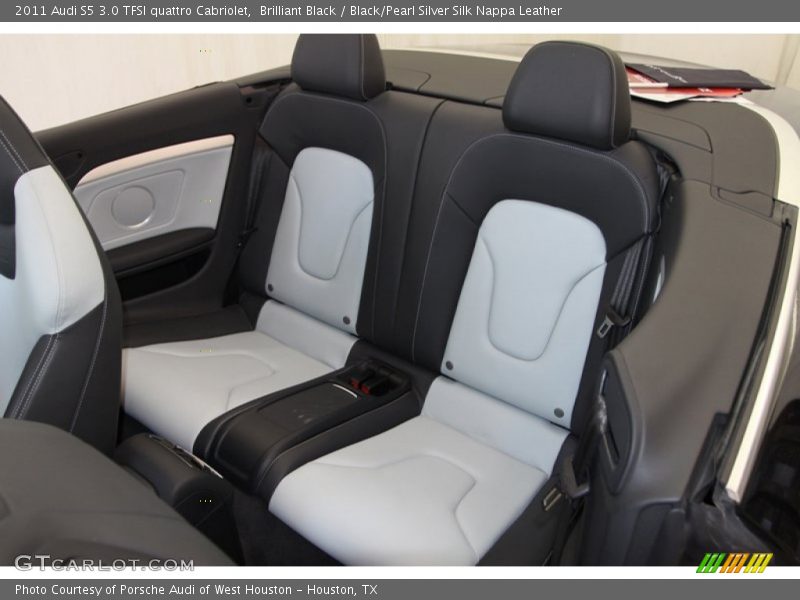Rear Seat of 2011 S5 3.0 TFSI quattro Cabriolet