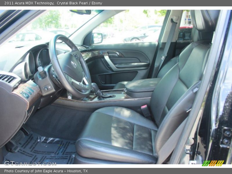 Crystal Black Pearl / Ebony 2011 Acura MDX Technology