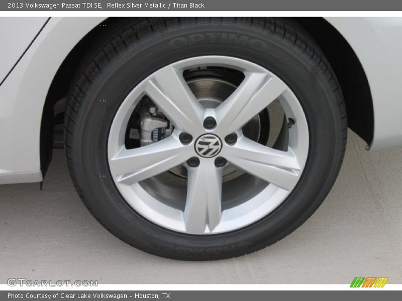  2013 Passat TDI SE Wheel