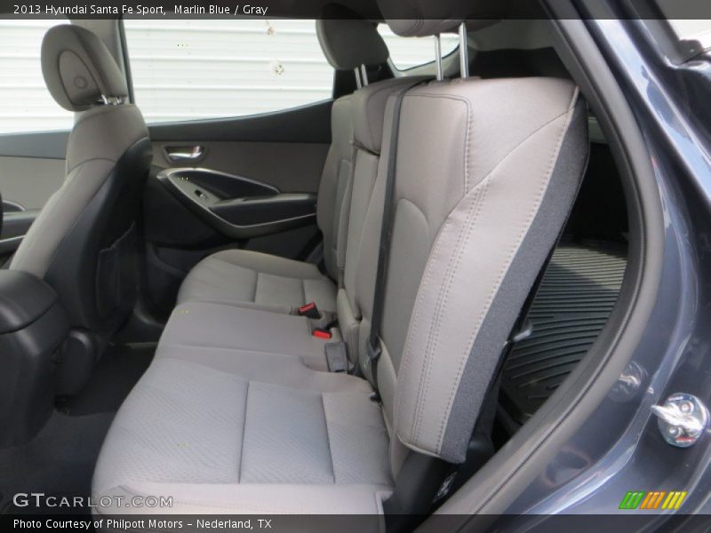 Marlin Blue / Gray 2013 Hyundai Santa Fe Sport