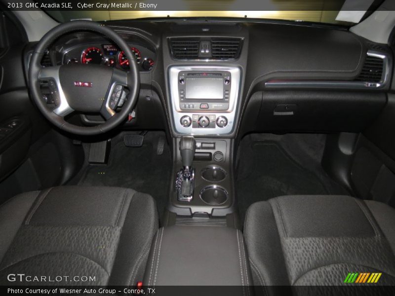 Cyber Gray Metallic / Ebony 2013 GMC Acadia SLE