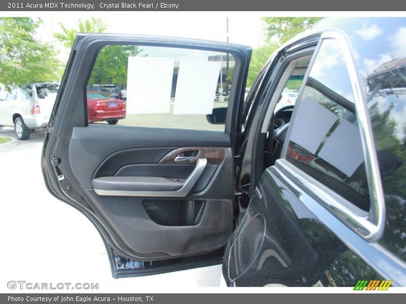 Crystal Black Pearl / Ebony 2011 Acura MDX Technology