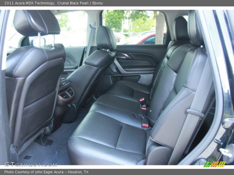 Crystal Black Pearl / Ebony 2011 Acura MDX Technology