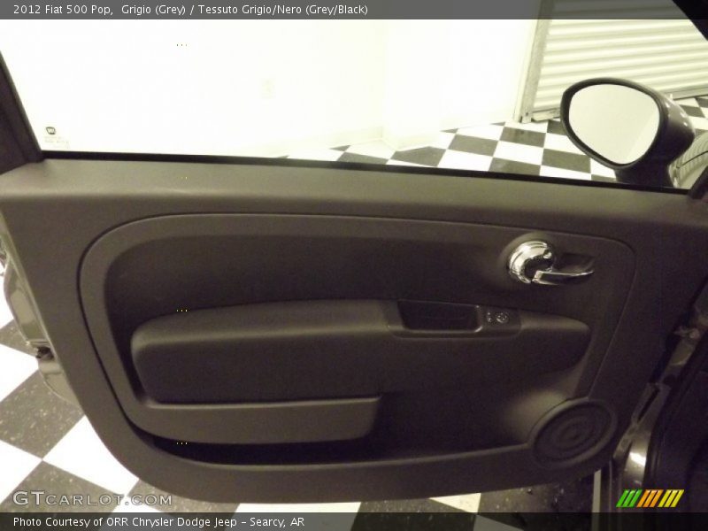 Grigio (Grey) / Tessuto Grigio/Nero (Grey/Black) 2012 Fiat 500 Pop