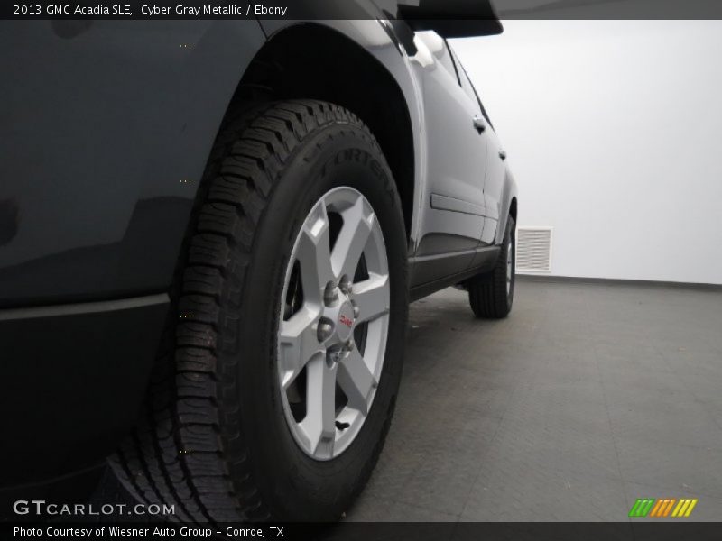 Cyber Gray Metallic / Ebony 2013 GMC Acadia SLE