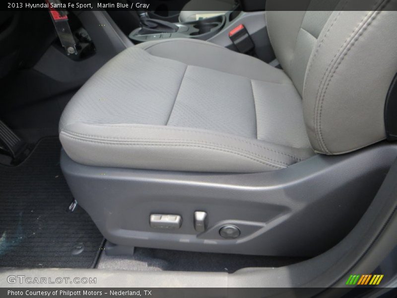 Marlin Blue / Gray 2013 Hyundai Santa Fe Sport