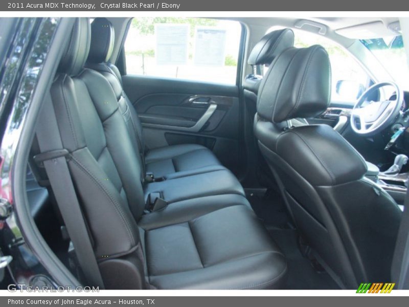 Crystal Black Pearl / Ebony 2011 Acura MDX Technology
