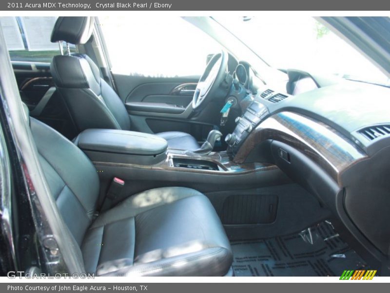 Crystal Black Pearl / Ebony 2011 Acura MDX Technology