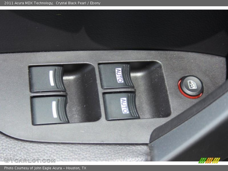 Crystal Black Pearl / Ebony 2011 Acura MDX Technology