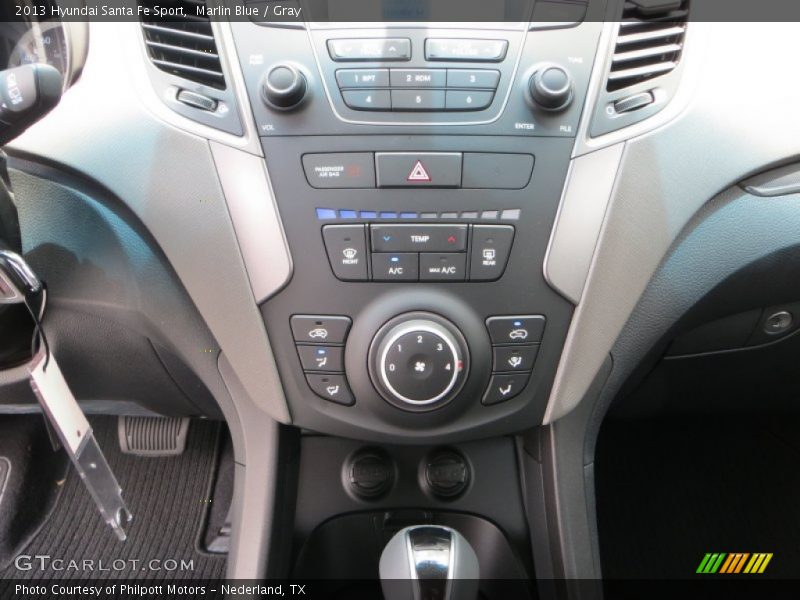Marlin Blue / Gray 2013 Hyundai Santa Fe Sport