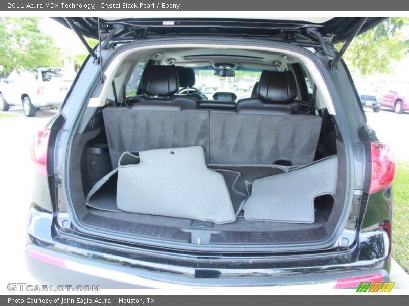 Crystal Black Pearl / Ebony 2011 Acura MDX Technology