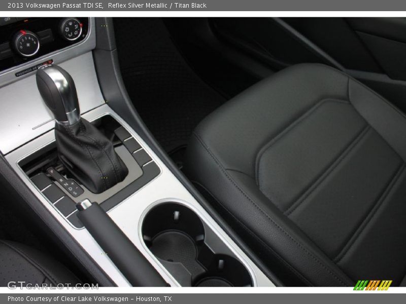 Reflex Silver Metallic / Titan Black 2013 Volkswagen Passat TDI SE