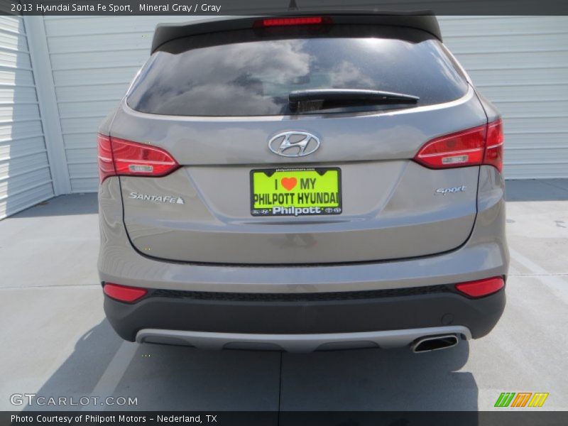 Mineral Gray / Gray 2013 Hyundai Santa Fe Sport