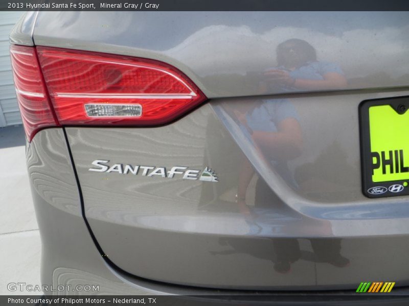 Mineral Gray / Gray 2013 Hyundai Santa Fe Sport