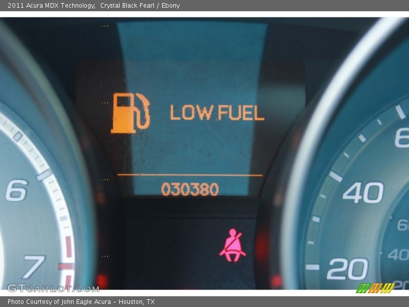 Crystal Black Pearl / Ebony 2011 Acura MDX Technology