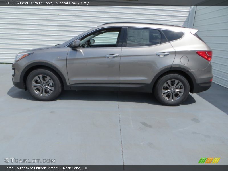 Mineral Gray / Gray 2013 Hyundai Santa Fe Sport