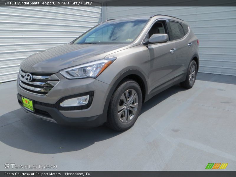 Mineral Gray / Gray 2013 Hyundai Santa Fe Sport