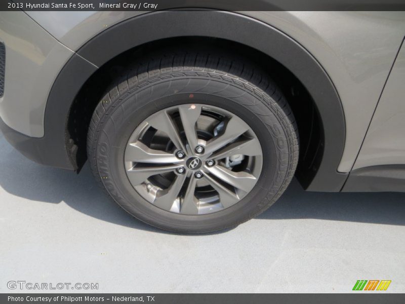 Mineral Gray / Gray 2013 Hyundai Santa Fe Sport
