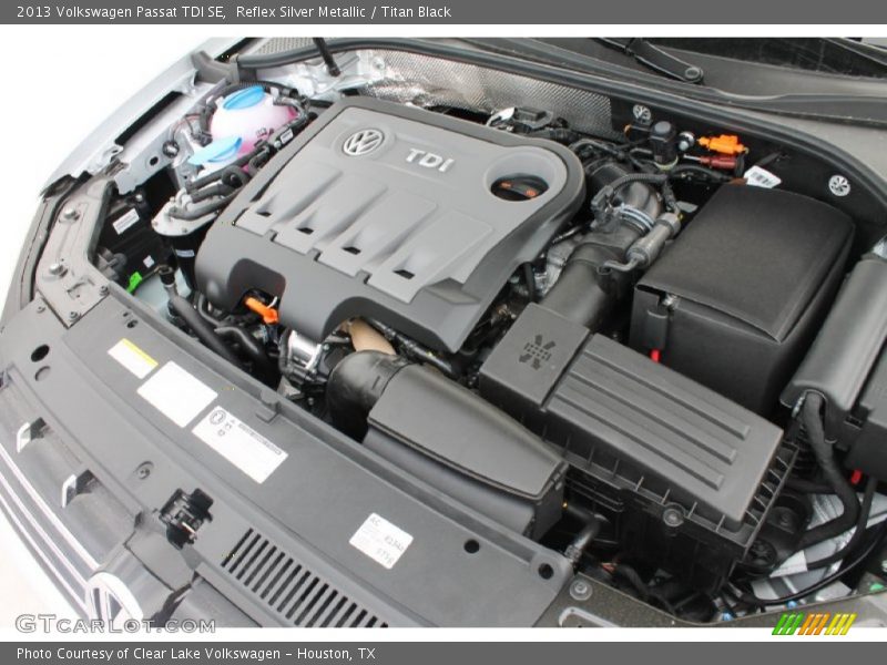  2013 Passat TDI SE Engine - 2.0 Liter TDI DOHC 16-Valve Turbo-Diesel 4 Cylinder