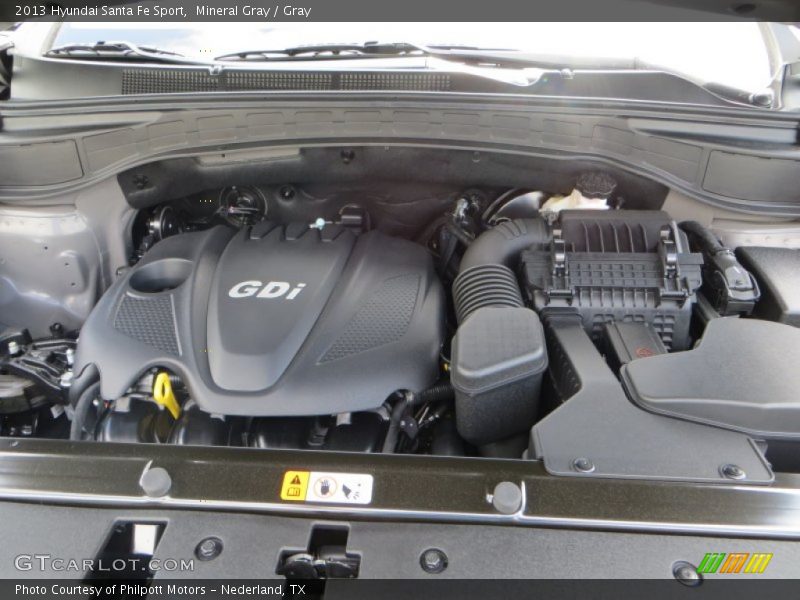 Mineral Gray / Gray 2013 Hyundai Santa Fe Sport
