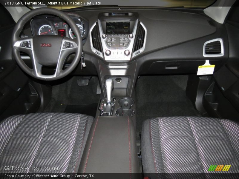 Atlantis Blue Metallic / Jet Black 2013 GMC Terrain SLE