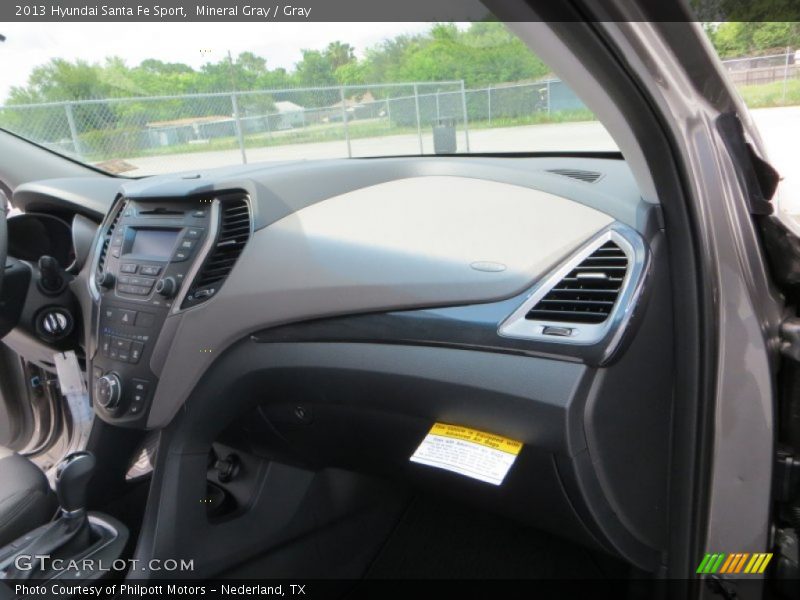 Mineral Gray / Gray 2013 Hyundai Santa Fe Sport