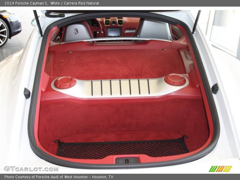  2014 Cayman S Trunk