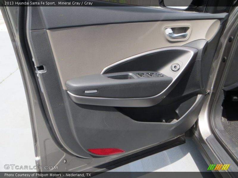 Mineral Gray / Gray 2013 Hyundai Santa Fe Sport