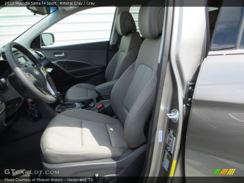 Mineral Gray / Gray 2013 Hyundai Santa Fe Sport