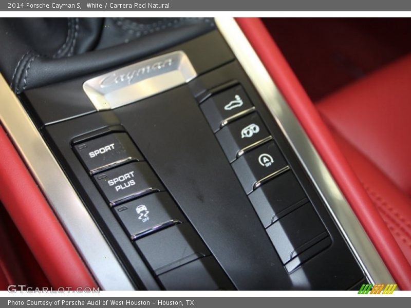 Controls of 2014 Cayman S