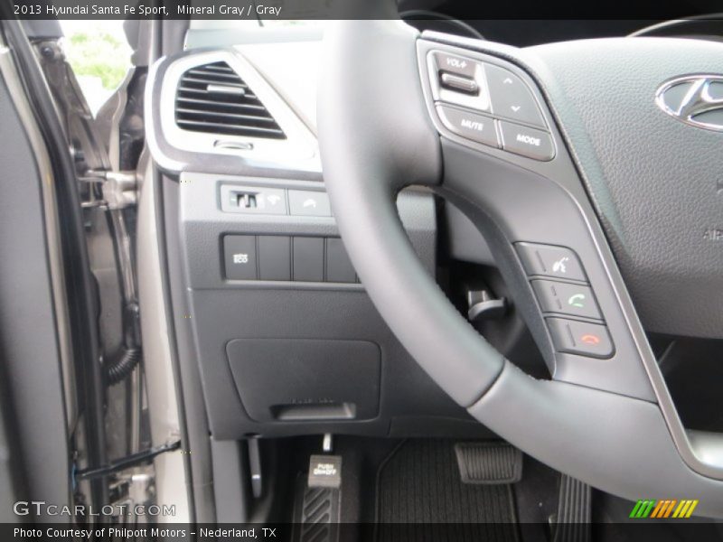 Mineral Gray / Gray 2013 Hyundai Santa Fe Sport