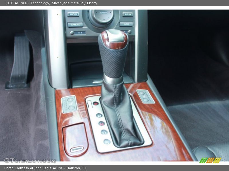 Silver Jade Metallic / Ebony 2010 Acura RL Technology