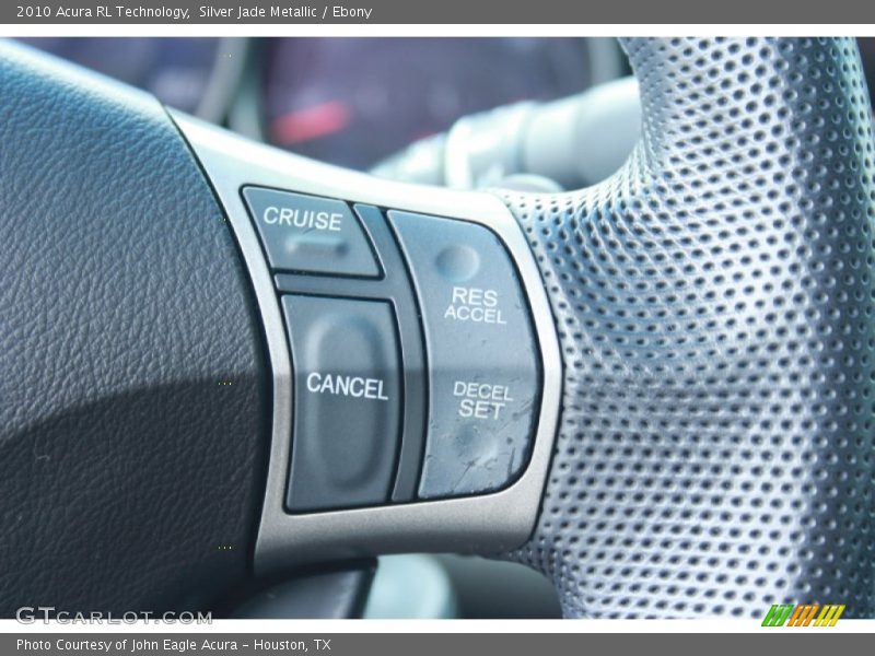 Silver Jade Metallic / Ebony 2010 Acura RL Technology