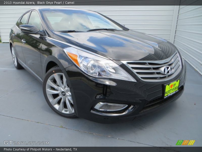 Black Onyx Pearl / Camel 2013 Hyundai Azera