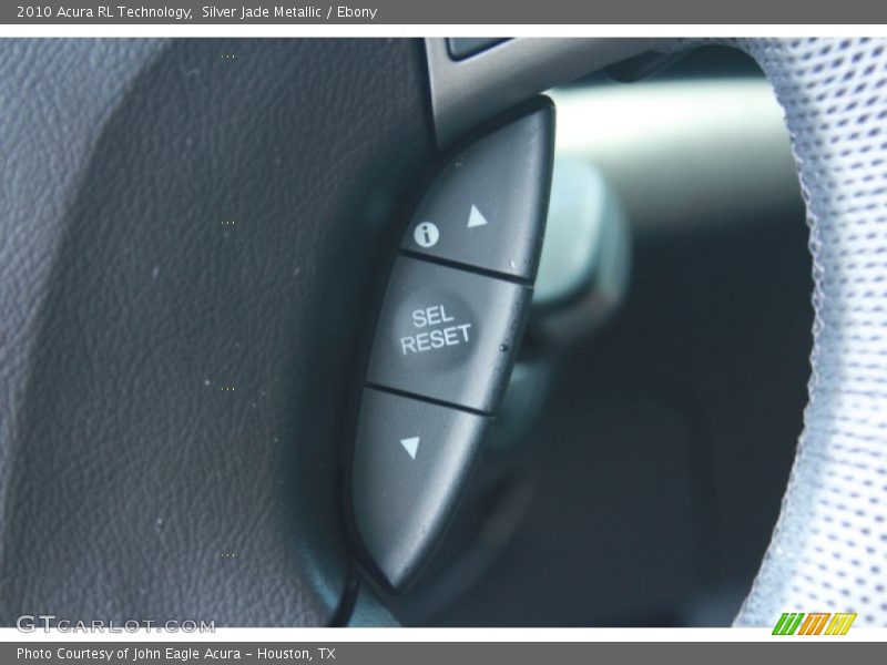 Silver Jade Metallic / Ebony 2010 Acura RL Technology