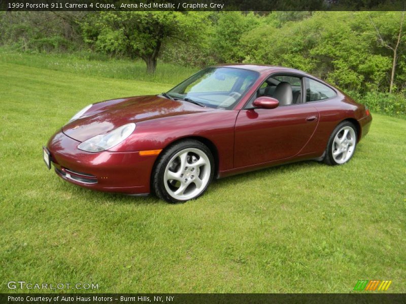 Front 3/4 View of 1999 911 Carrera 4 Coupe